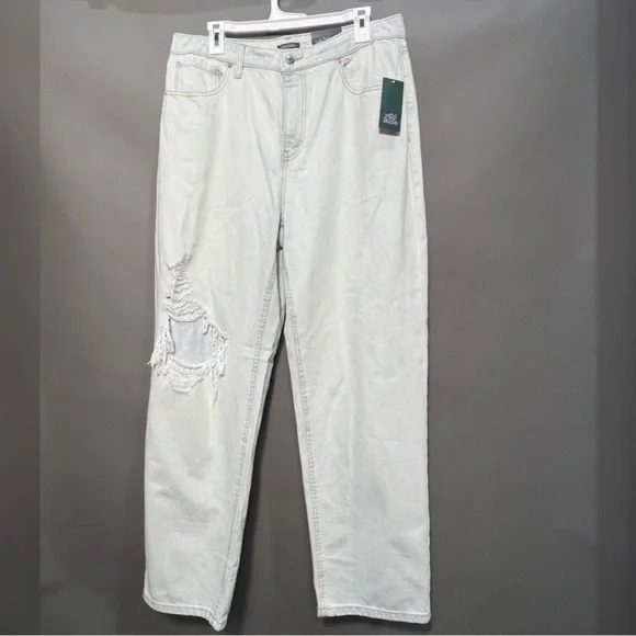 Women's High-Rise 90s Relaxed Straight Jeans - Wild Fable Size 12/30”-NWT - Picture 1 of 9